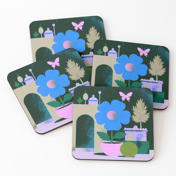 Item preview, The Mystic Bloom: Purple Flower and Lime Gateway designed and sold by joycrysstudio.