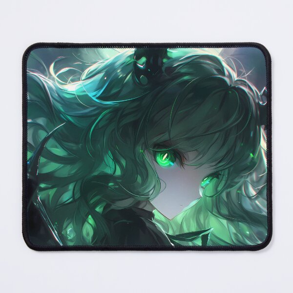 Item preview, Dead Master Black Rock Shooter Green Glow Cyberpunk Shadow Night Mystery designed and sold by TanglenRabbit.