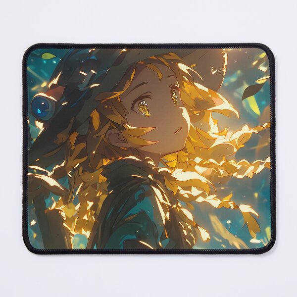 Item preview, Riko Made In Abyss Golden Light Meadow Adventure Anime Girl Warm Smile designed and sold by TanglenRabbit.
