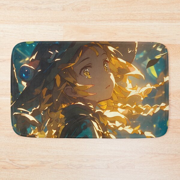 Item preview, Riko Made In Abyss Golden Light Meadow Adventure Anime Girl Warm Smile designed and sold by TanglenRabbit.
