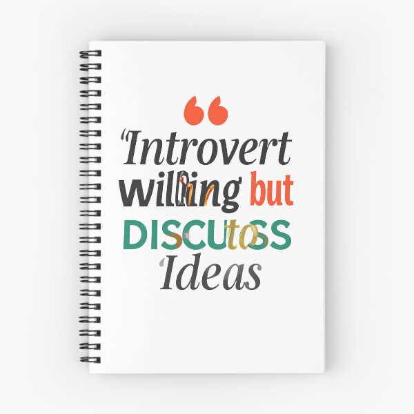 Item preview, Introvert But Thinking designed and sold by BelleVibeStudio_.
