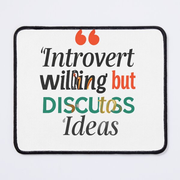 Item preview, Introvert But Thinking designed and sold by BelleVibeStudio_.