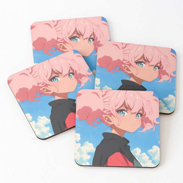 Item preview, Chuatury Panlunch Witch From Mercury Pink Hair Sky City Profile designed and sold by TanglenRabbit.