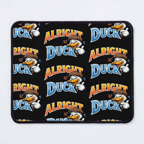 Item preview, Alright Duck Funny British Duck Slang Cartoon Design designed and sold by TeeTimeTreasure.