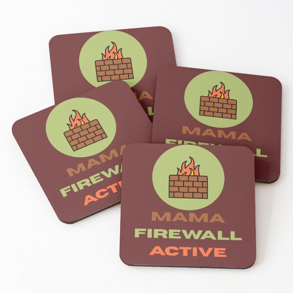 Item preview, Mother’s Day gift - MAMA FIREWALL ACTIVE designed and sold by JurateArt-DK.