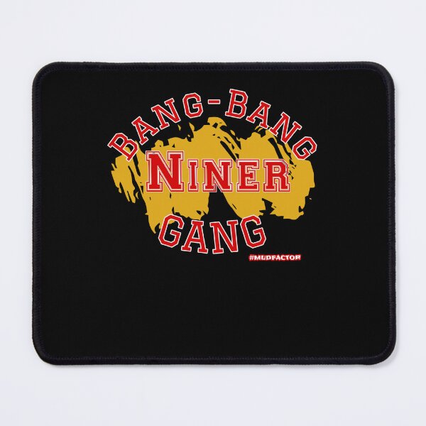 Item preview, Bang Bang Niner Gang Mud Run Vintage Football designed and sold by phoebelevine.