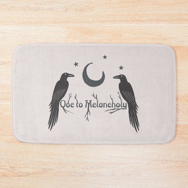 Item preview, Melancholy Ravens – Dark Minimal Illustration designed and sold by zoliartdesign.