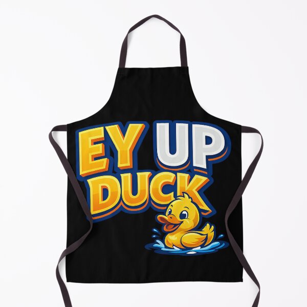 Item preview, Ey Up Duck Funny Yorkshire Slang Duck Cartoon Design designed and sold by TeeTimeTreasure.