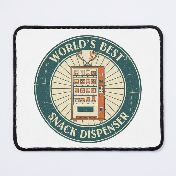 Item preview, World’s Best Snack Dispenser Retro Design designed and sold by Teeny Quities.