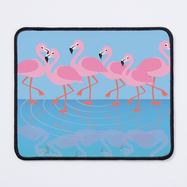 Item preview, Flamboyance of Flamingos designed and sold by ROSE ANN BANILAR.