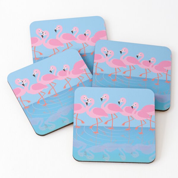 Item preview, Flamboyance of Flamingos designed and sold by ROSE ANN BANILAR.