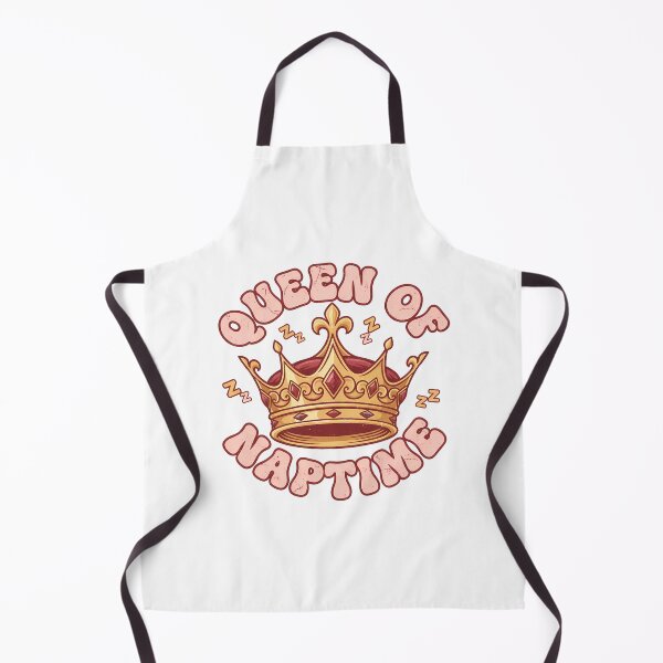 Item preview, Queen of Naptime Funny Crown Quote designed and sold by Teeny Quities.