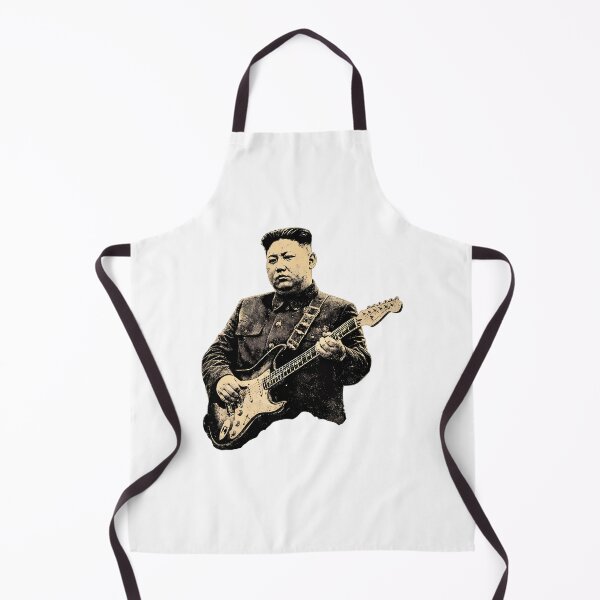 Item preview, Kim Jong Un Playing Electric Guitar Rock Music Superstar Parody designed and sold by phoebelevine.