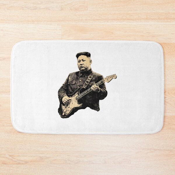 Item preview, Kim Jong Un Playing Electric Guitar Rock Music Superstar Parody designed and sold by phoebelevine.