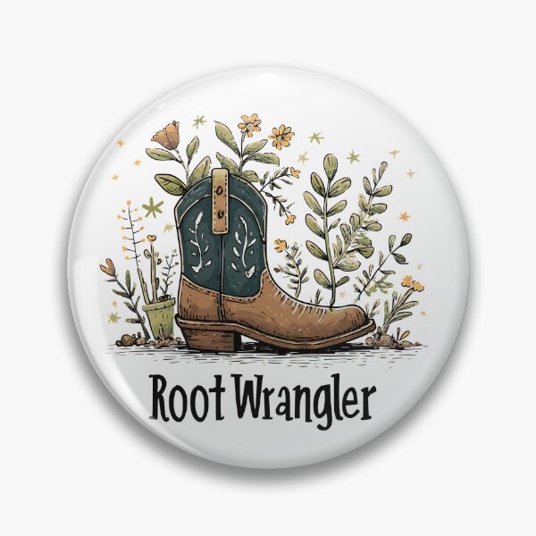 Item preview, Root Wrangler Cowboy Boot Garden Design designed and sold by Boddicca.