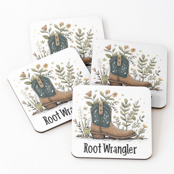 Item preview, Root Wrangler Cowboy Boot Garden Design designed and sold by Boddicca.