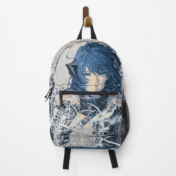 Item preview, Prelude Mostima Arknights Magic Energy Blue Halo Anime Girl Power designed and sold by Spraykart.