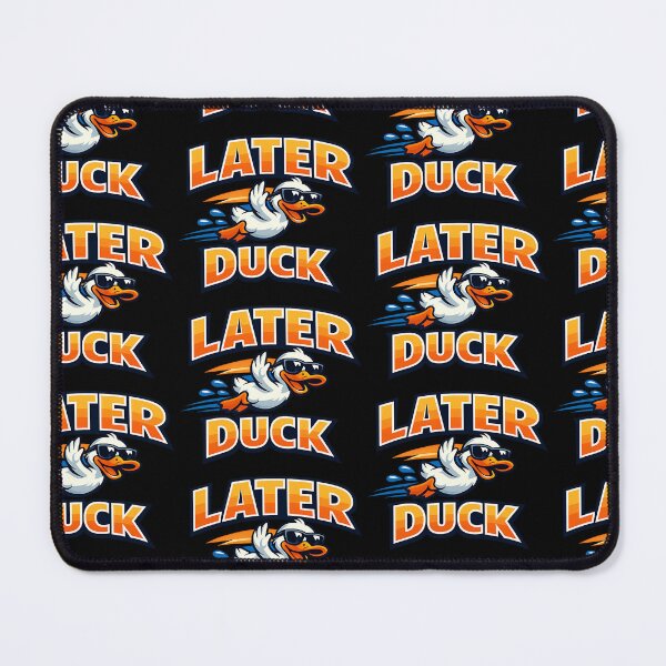 Item preview, Later Duck Funny Goodbye Duck Cartoon Design designed and sold by TeeTimeTreasure.