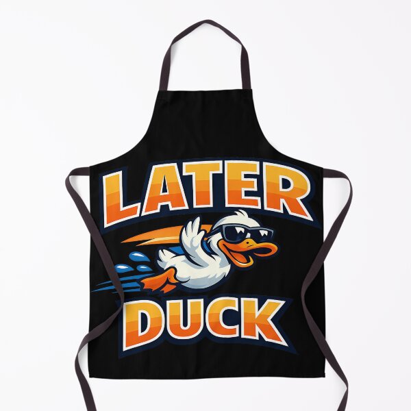 Item preview, Later Duck Funny Goodbye Duck Cartoon Design designed and sold by TeeTimeTreasure.