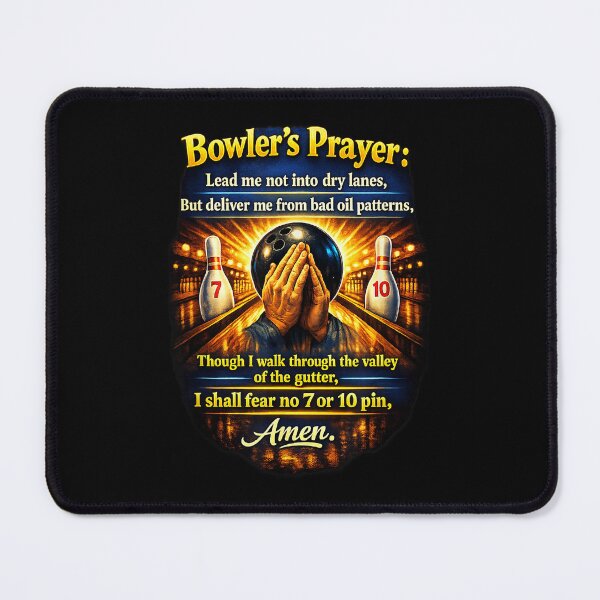 Item preview, Bowler's Prayer Funny Bowling Bowler designed and sold by phoebelevine.