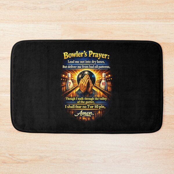 Item preview, Bowler's Prayer Funny Bowling Bowler designed and sold by phoebelevine.