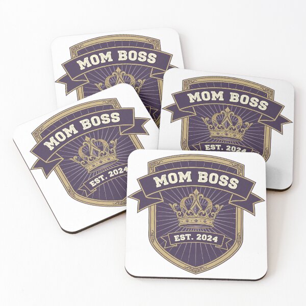Item preview, om Boss Est 2024 Crown Badge Design designed and sold by Teeny Quities.