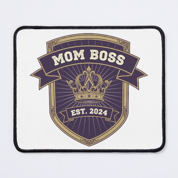 Item preview, om Boss Est 2024 Crown Badge Design designed and sold by Teeny Quities.
