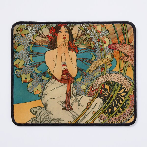 Item preview, Art Nouveau Poster Vintage Monaco Woman Design for Art Lovers designed and sold by RickE.