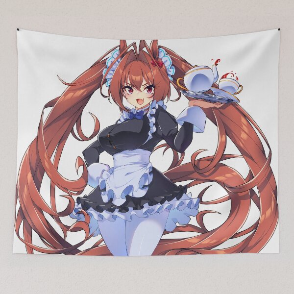 Item preview, Daiwa Scarlet Uma Musume Maid Cafe Twintail Charm designed and sold by Spraykart.
