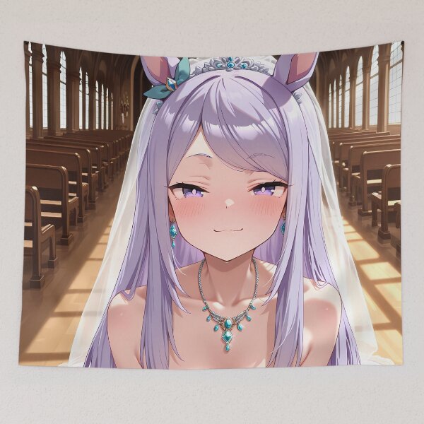 Item preview, Mejiro McQueen Uma Musume Serene Bridal Smile designed and sold by Spraykart.
