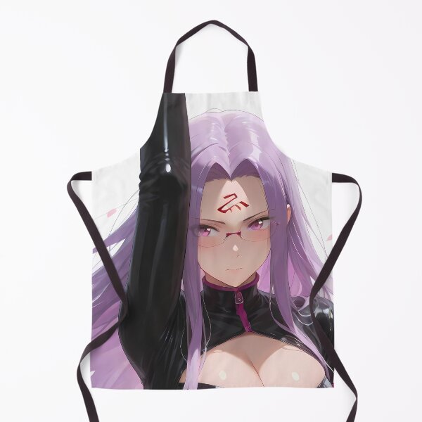 Item preview, Rider Fate Stay Night Dark Elegant Purple Hair Portrait designed and sold by Spraykart.