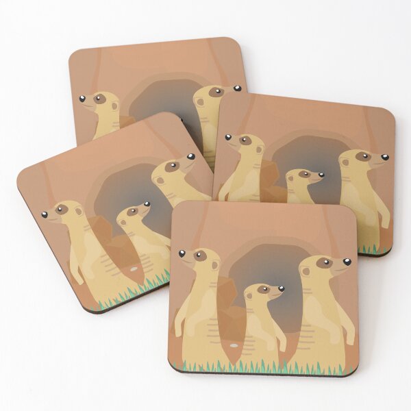 Item preview, Gang of Meerkats designed and sold by ROSE ANN BANILAR.