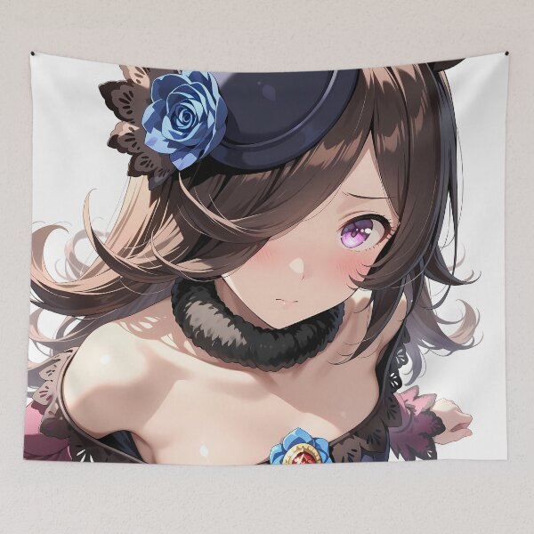 Item preview, Rice Shower Uma Musume Soft Blush Portrait designed and sold by Spraykart.