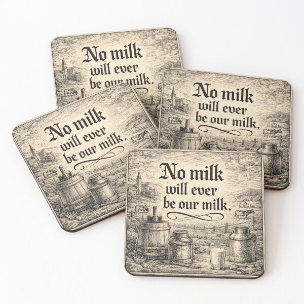 Item preview, No milk will ever be our milk. designed and sold by JJSizzleheimer.