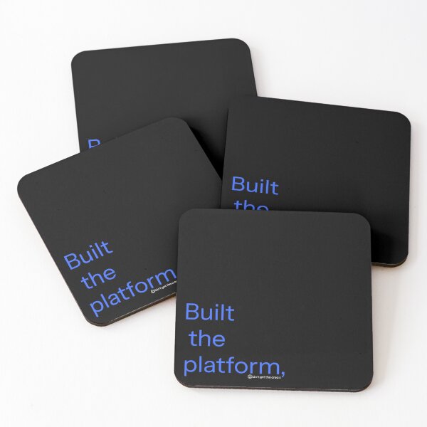 Item preview, Built the Platform, Didn't get the credit designed and sold by LIMITED SIGNAL™.