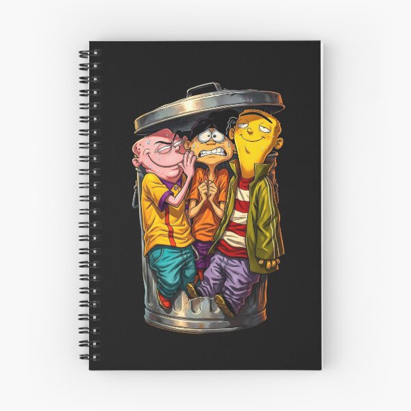 Item preview, Ed Edd n Eddy Trash Can Trio - Retro Cartoon Fan Art designed and sold by cubomtumeshop.