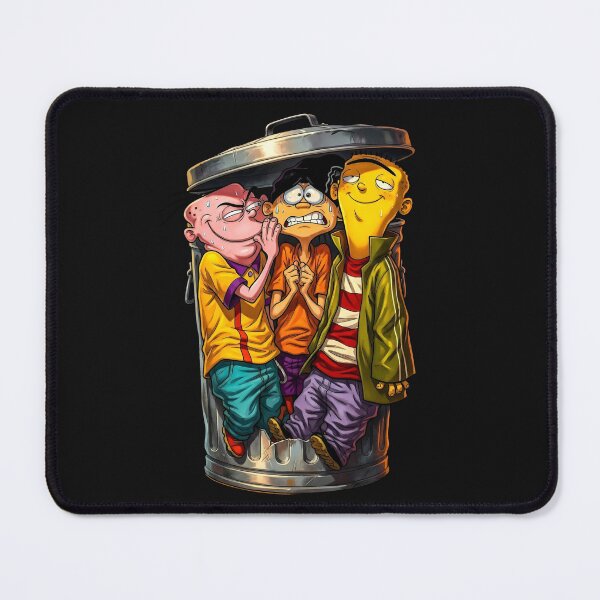 Item preview, Ed Edd n Eddy Trash Can Trio - Retro Cartoon Fan Art designed and sold by cubomtumeshop.