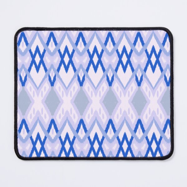 Item preview, Coastal Blue ikat designed and sold by Bloomiastudio.