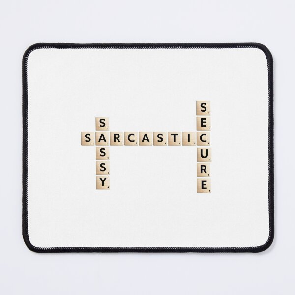 Item preview, Tile Threads: Sassy Sarcastic Secure designed and sold by tilethreads.