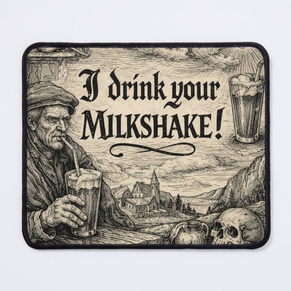Item preview, I drink your milkshake etching designed and sold by JJSizzleheimer.