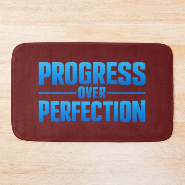 Item preview, Progress Over Perfection – Motivational Quote Design for Growth Mindset designed and sold by DesignHouse07.