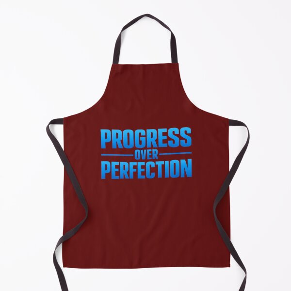 Item preview, Progress Over Perfection – Motivational Quote Design for Growth Mindset designed and sold by DesignHouse07.
