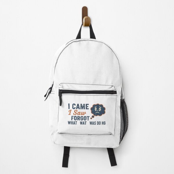 Item preview, Funny I Came I Saw Forgot Quote Design designed and sold by Teeny Quities.