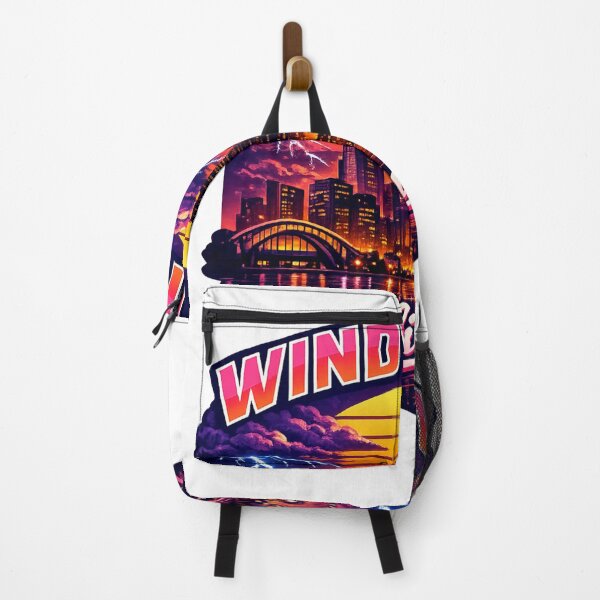 Item preview, Windy City Neon Storm Skyline Illustration designed and sold by Dresut.