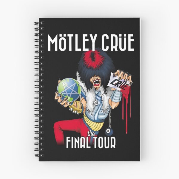 Item preview, Motley Crue The Final Tour Vintage Metal Aesthetic designed and sold by cubomtumeshop.