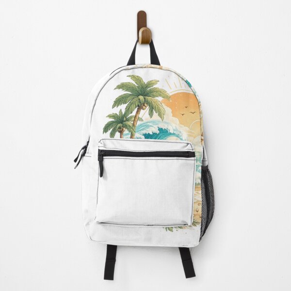 Item preview, Vintage Tropical Surf Paradise - Golden Hour Vibe designed and sold by okalharbi.
