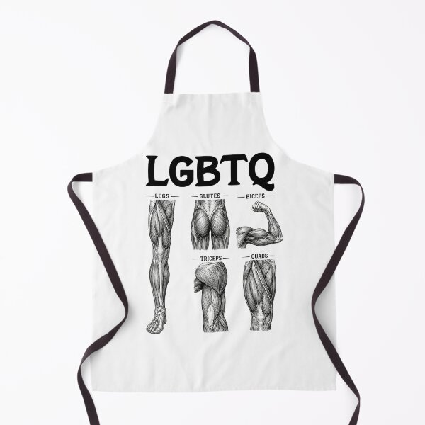 Item preview, LGBTQ Legs Glutes Biceps Triceps Quads Workout Gym Lover designed and sold by issan-exe.