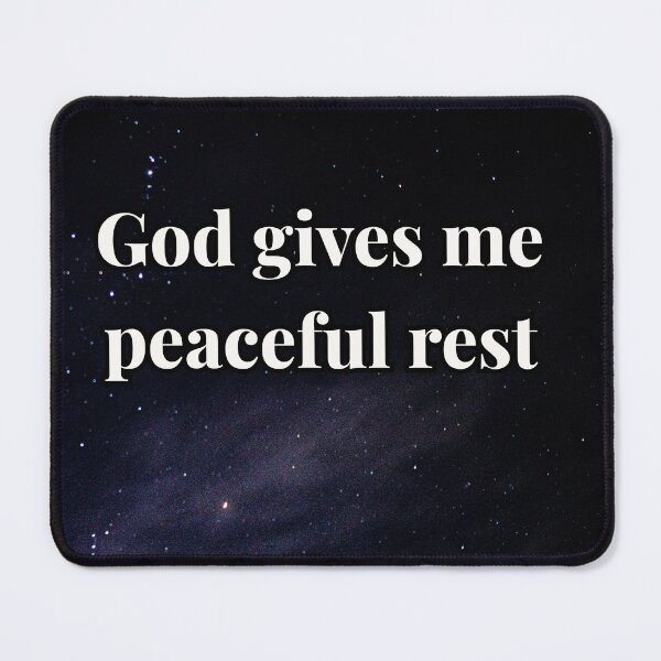 Item preview, Peaceful Sleep With God's Presence designed and sold by CeciReynaga.