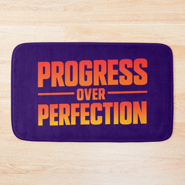 Item preview, Progress Over Perfection – Motivational Quote Design for Growth Mindset designed and sold by DesignHouse07.