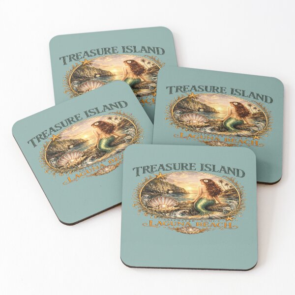 Item preview, Treasure Island Mermaid – Laguna Beach Sunset designed and sold by DarlingCharlene.